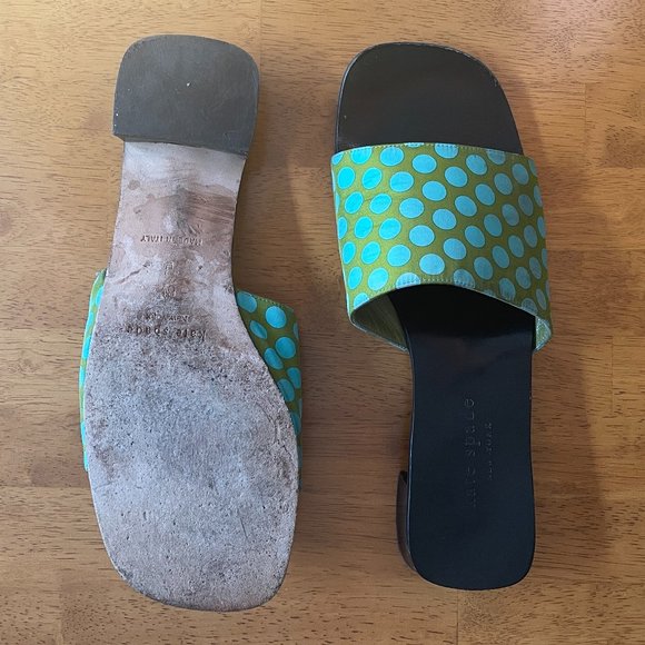 Size 6.5 vintage (1990s) Kate Spade slide sandals - Picture 3 of 8